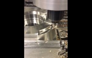 machining stainless steel gland (video)